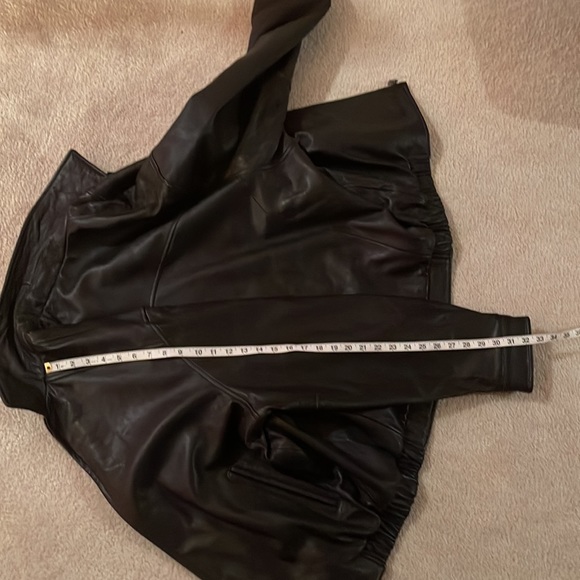 ***NEARLY NEW CONDITION*** Men’s Black Leather Hathaway Jacket - Picture 8 of 11